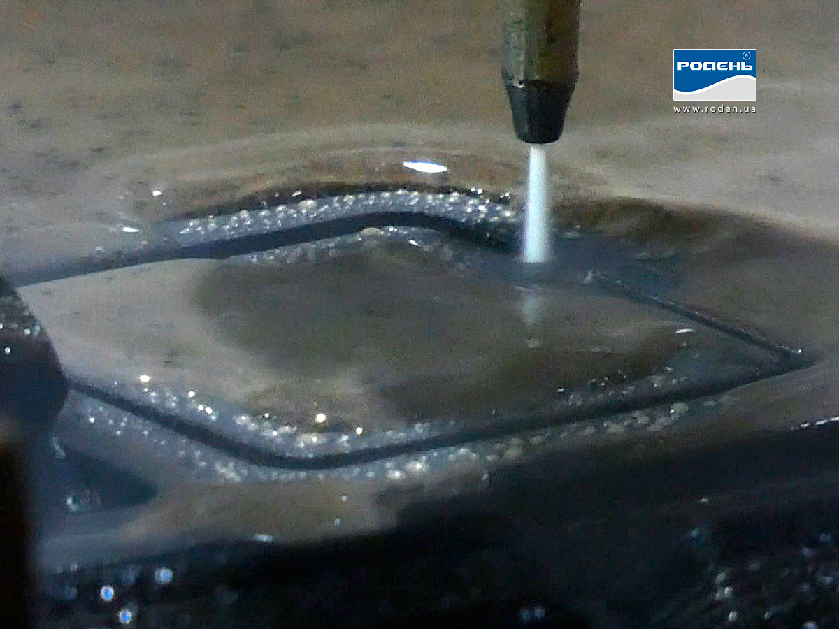 гідроабразивне різання армованої гуми